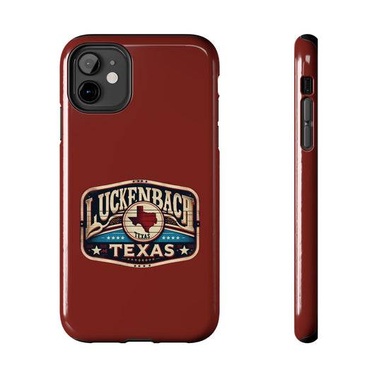 Luckenbach, Texas Music Tough Phone Case